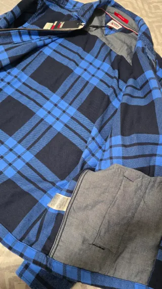 Chaqueta SobreCamisa Tommy Hilfiger Cuadros Azul M