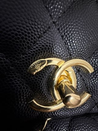 Zaino Chanel Nero e Oro