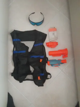 Pistola Nerf Elite 2.0 Celeste