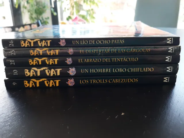 Lote 5 libros Bat Pat
