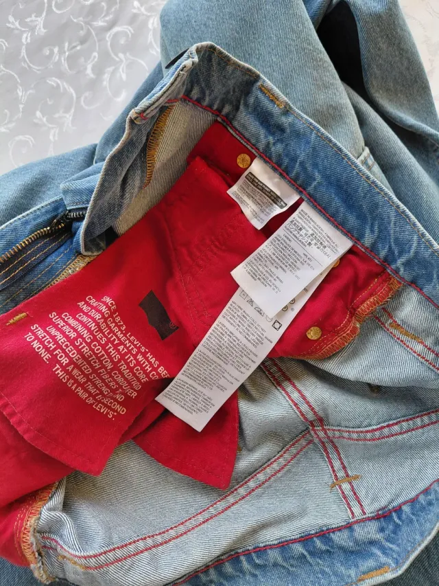 Levi's 511 Jeans W30 Azzurro Uomo