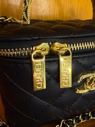 Borsa Chanel Nero e Oro