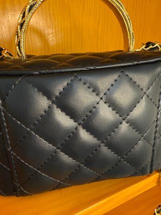 Borsa Chanel Nero e Oro