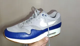 Nike Air Max 1 Gris y Azul