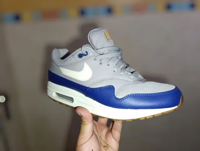 Nike Air Max 1 Gris y Azul