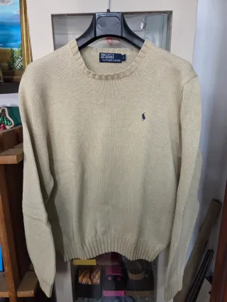 Jersey Lana Polo Ralph Lauren Beige