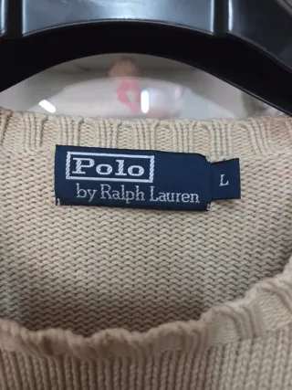 Jersey Lana Polo Ralph Lauren Beige