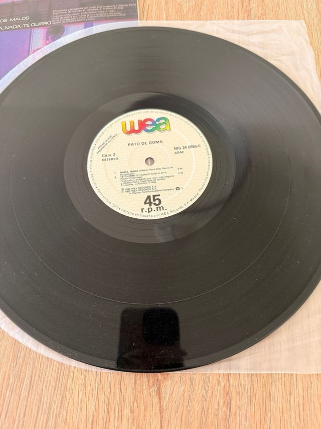 Vinilo Pato de Goma - Chicos Malos