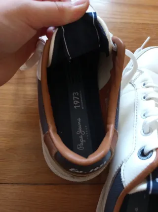 Zapatillas Pepe Jeans Blancas y Marrones