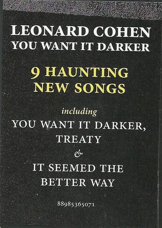 Vinil Leonard Cohen - You Want It Darker