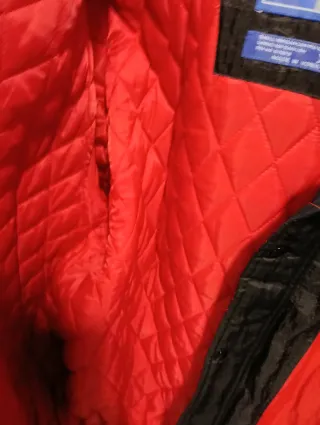 Chaqueta Starter NBA Chicago Bulls Negra Roja