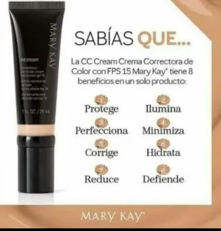 CC Cream Mary Kay Beige FPS 15