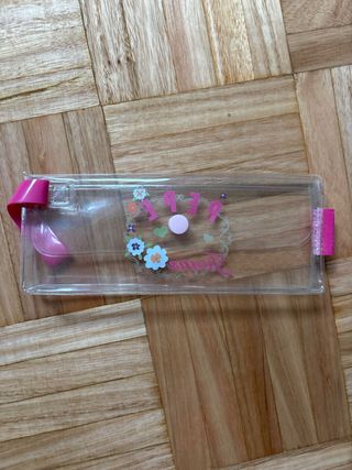 Estuche / Neceser Pepe Jeans Transparente