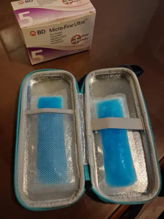 Estuche insulina Ortoprime con acumulador