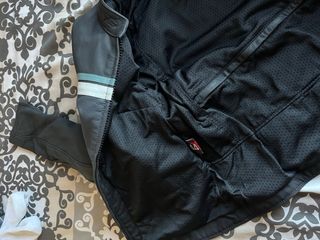 Chaqueta de moto Dainese negra