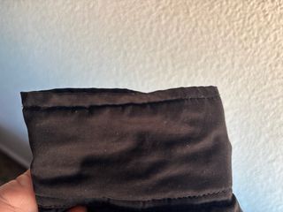 Parka Merc Negra con Forro Tartán