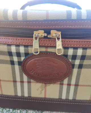 Neceser Burberrys Cuadros  90 s