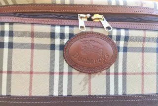 Neceser Burberrys Cuadros  90 s