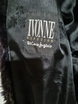 Abrigo de mouton negro