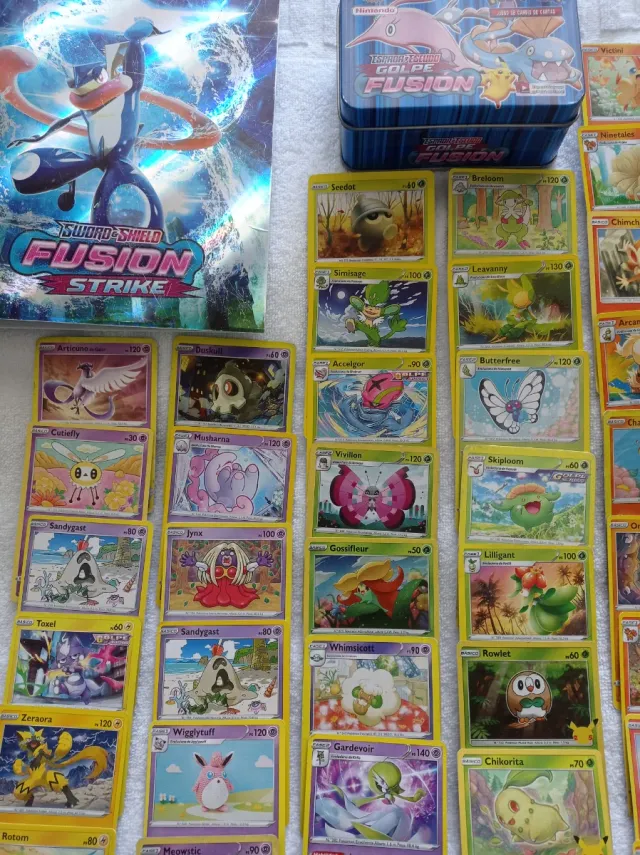 164 Cartas Pokémon + Álbum Coleccionista