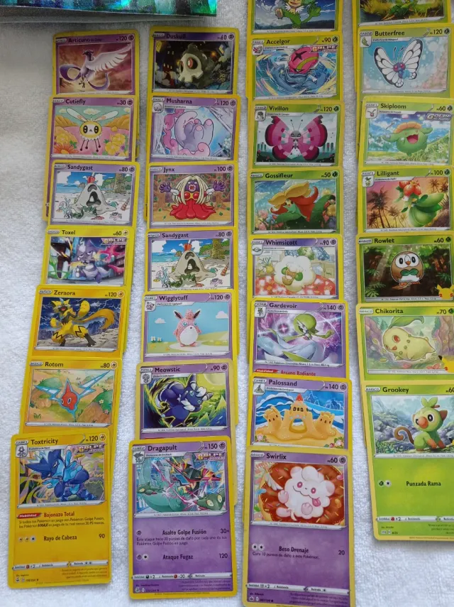 164 Cartas Pokémon + Álbum Coleccionista