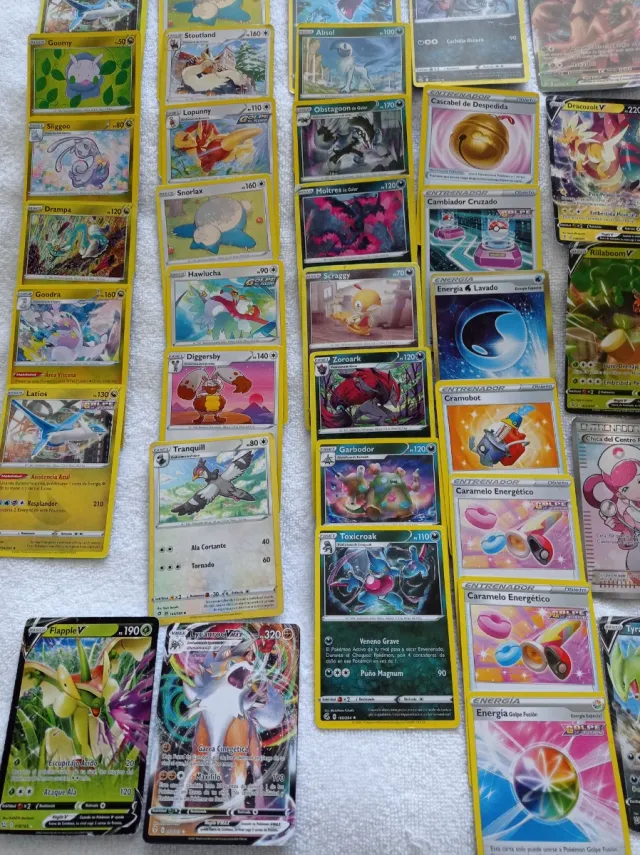 164 Cartas Pokémon + Álbum Coleccionista