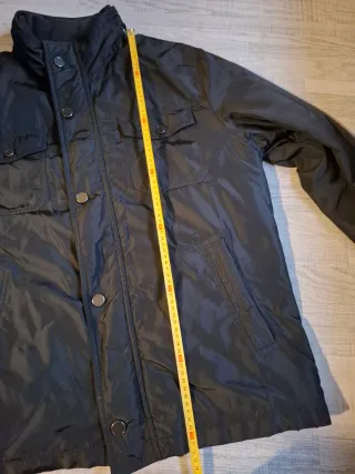 Abrigo negro hombre talla 56 calentito