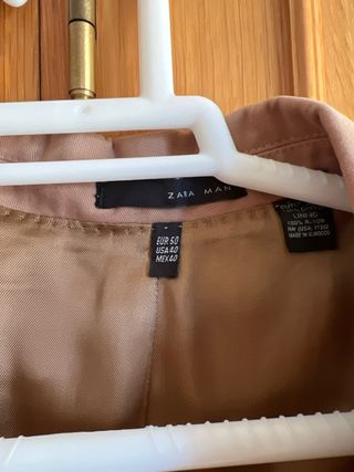 Traje Zara Man Beige Hombre