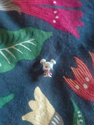Charm Mickey Mouse Plata Compatible Pandora