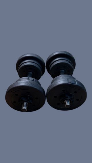 Mancuernas Songmics Negras hasta 20KG