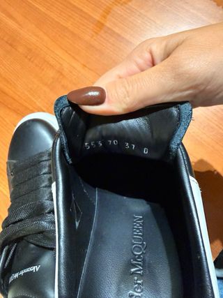 Scarpe Alexander McQueen nere e bianche