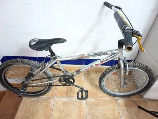 Bicicleta BMX Monty Squad Plata