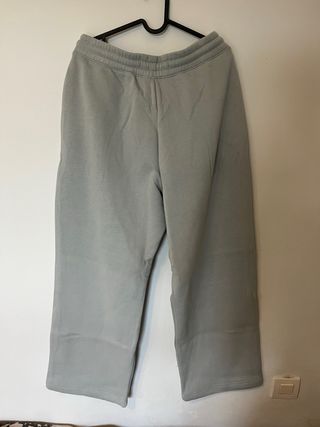 Pantalón Hollister oversize gris
