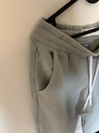 Pantalón Hollister oversize gris