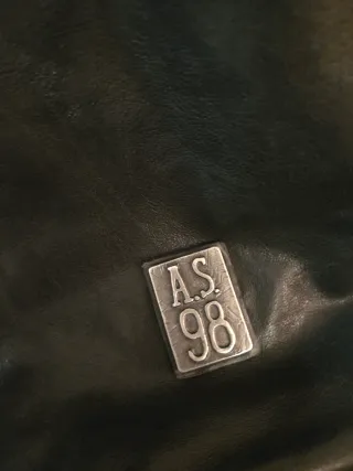 Mochila AS98 piel negra