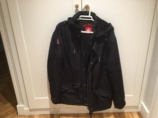 Parka Wellensteyn Negra Hombre