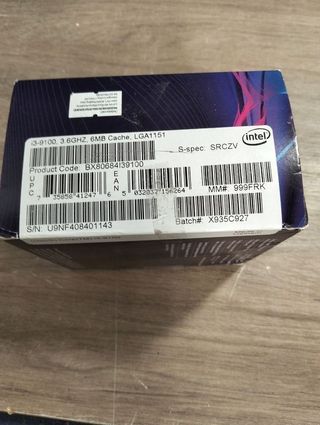 Procesador Intel Core i3-9100 3.6 GHz LGA1151