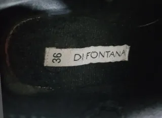 Botines negros Talla 36 con brillos