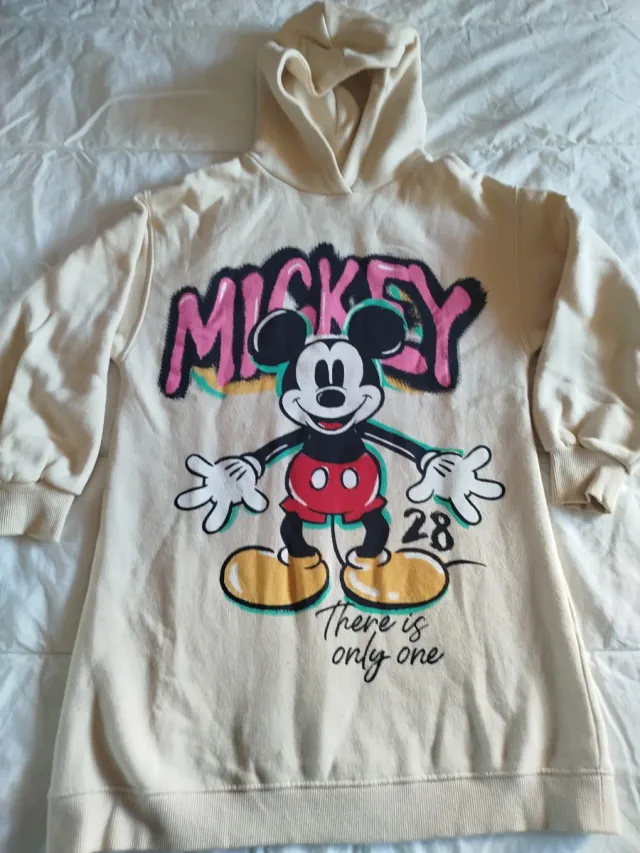 Vestido Sudadera Zara Disney Mickey Mouse