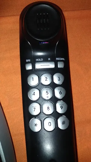 Teléfono fijo Daewoo negro