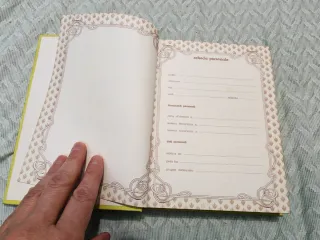 Diario agenda vintage originale 1981 Sarah kay