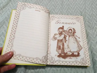 Diario agenda vintage originale 1981 Sarah kay