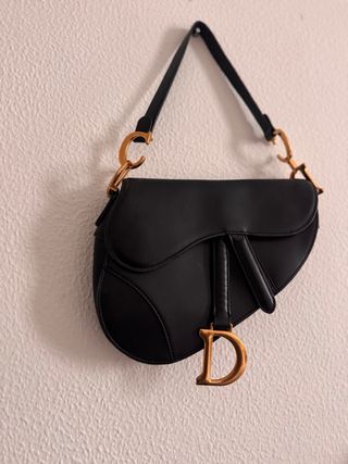 Bolso Dior Negro y Dorado