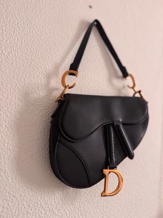 Bolso Dior Negro y Dorado