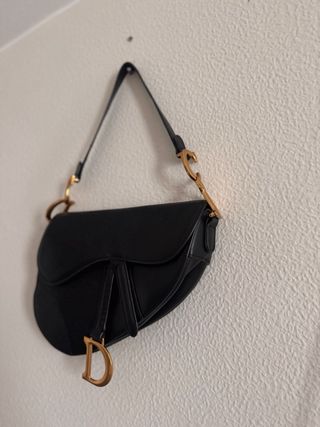 Bolso Dior Negro y Dorado