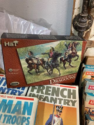 Lote miniaturas guerras con cajas. ESCI - Airfix