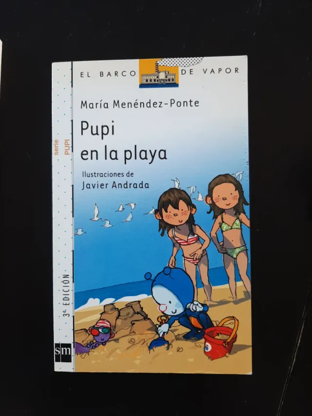 Lote 6 libros infantiles del Barco de vapor blanco