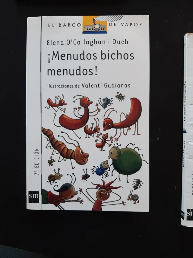 Lote 6 libros infantiles del Barco de vapor blanco