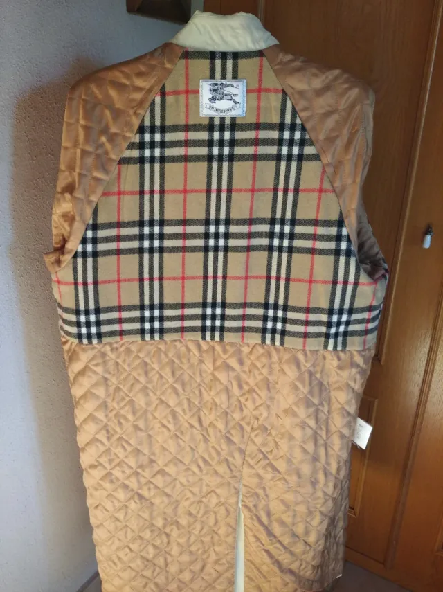 Gabardina Burberrys Beige Hombre