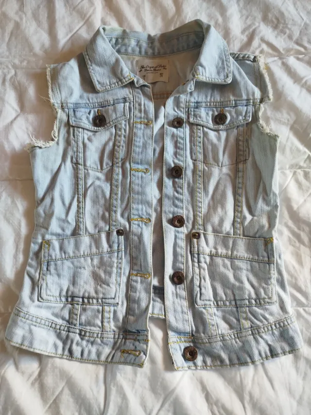 Chaleco Vaquero Denim Pull&Bear